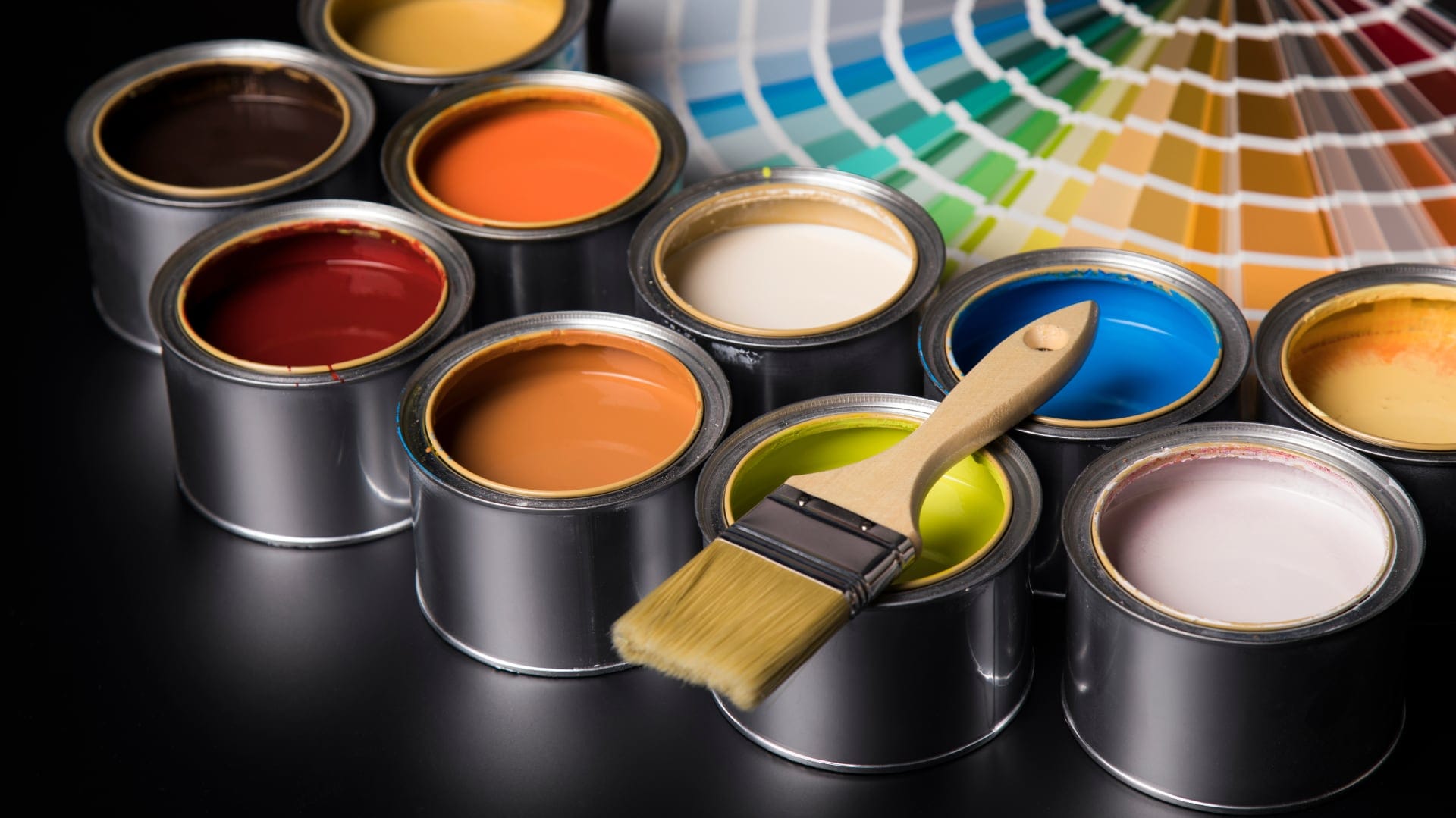 paint cans